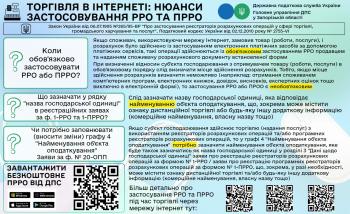Інтернет-продажі і фіскальний чек: коли застосовується РРО або ПРРО