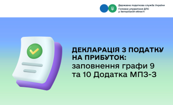 Декларація з податку на прибуток: заповнення графи 9 та 10 Додатка МПЗ-З
